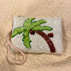 Beaded wristlet